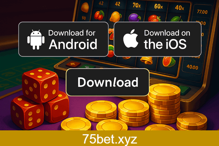 Baixar aplicativo Cassino 75BET e ganhar bônus