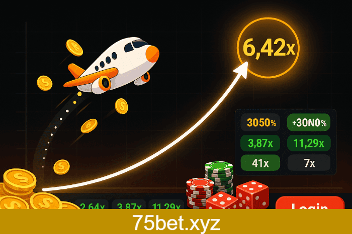 Jogo Crash Cassino 75BET apostas emocionantes