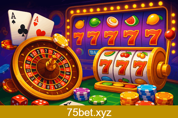 Jogos de caça-níqueis Cassino 75BET online