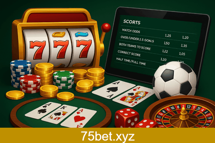 Jogos clássicos de cassino 75BET